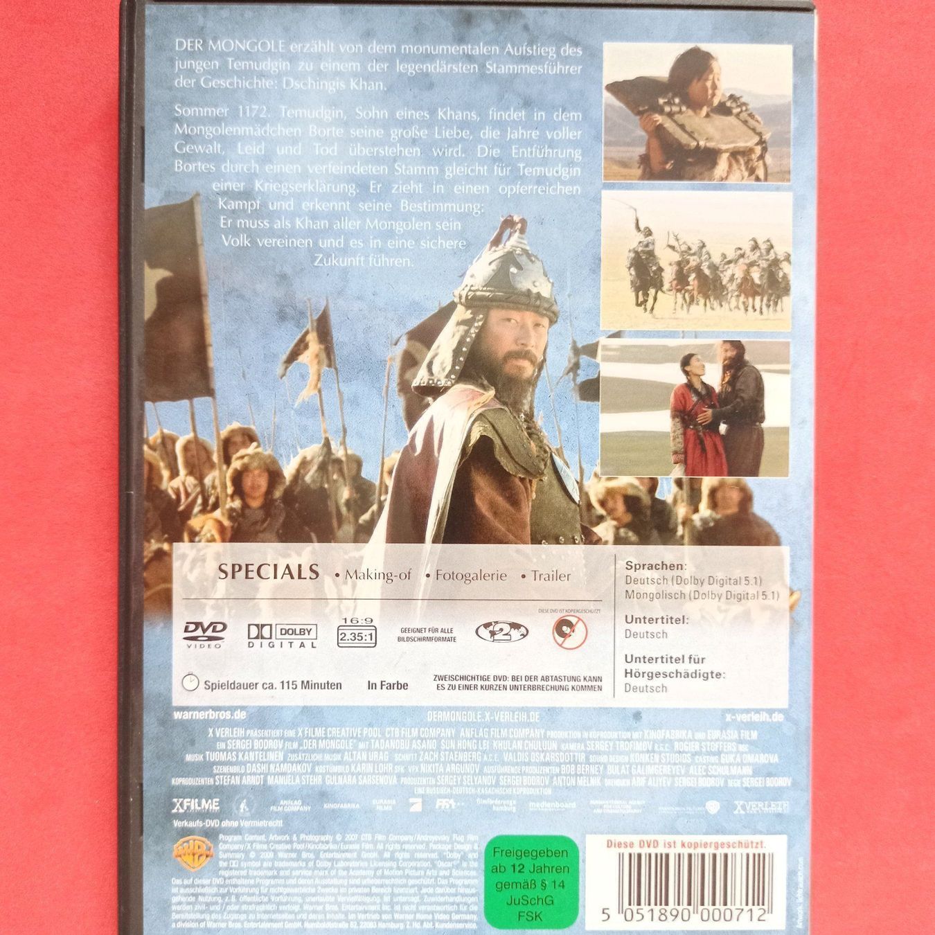 Tutti i DVDs: Der Mongole – Usato da Dübendorf venduto da kb86_MOVIE 1