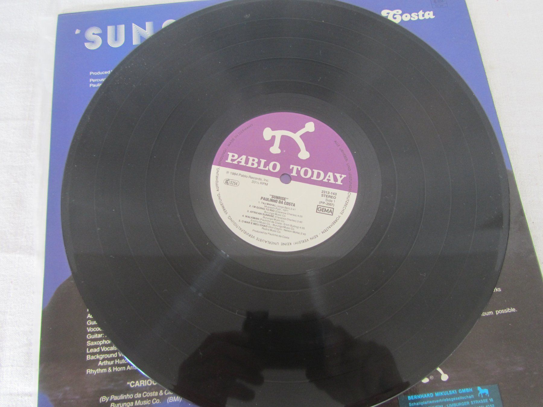 Schallplatten: Paulinho da Costa:  Sunrise – Gebraucht aus Seengen von mikelele 1