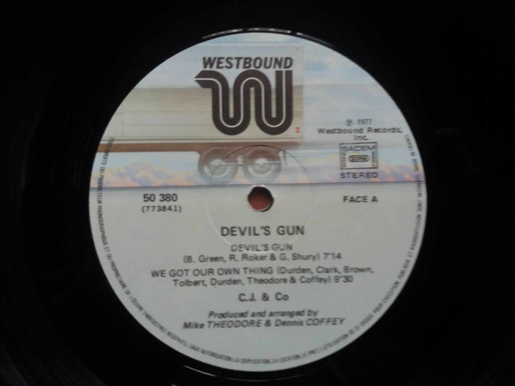 Schallplatten: LP (C.J. & CO) Devil's gun – Gebraucht aus Meyrin von toutatis 3