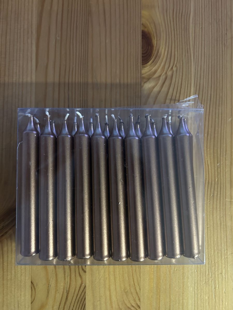 Candele: Baumkerzen "Braun" 20stk. – Nuovo e nell'imballaggio originale da Ebikon venduto da StivaQ