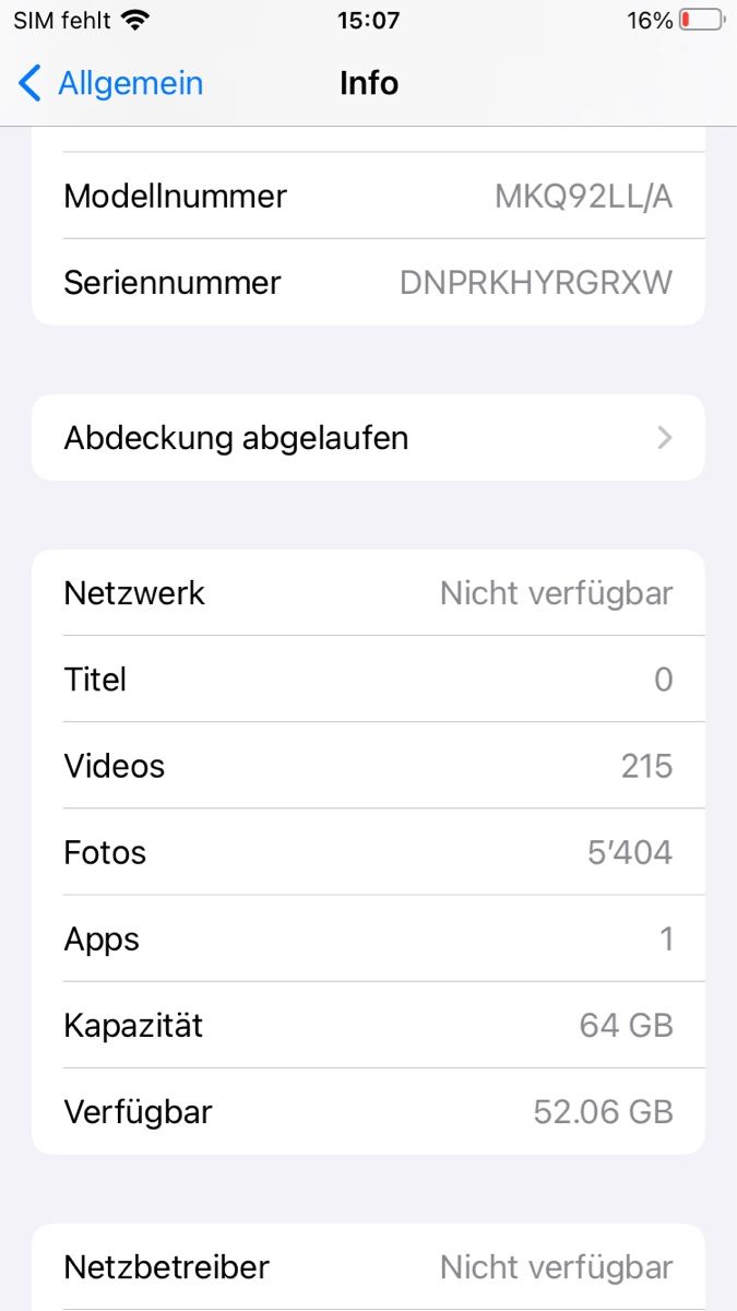 Apple Telefoni cellulari / Smartphones: Iphone 6S 64GB – Usato da Lützelflüh-Goldb venduto da matu78 5
