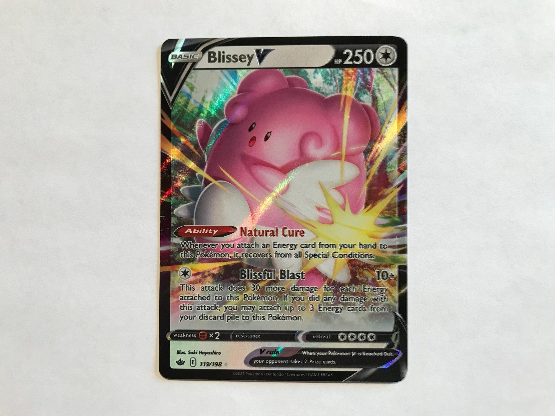 Pokémon Carte collezionabili: Blissey V – Nuovo (secondo la descrizione) da Hagendorn venduto da Pokecollectorch 1