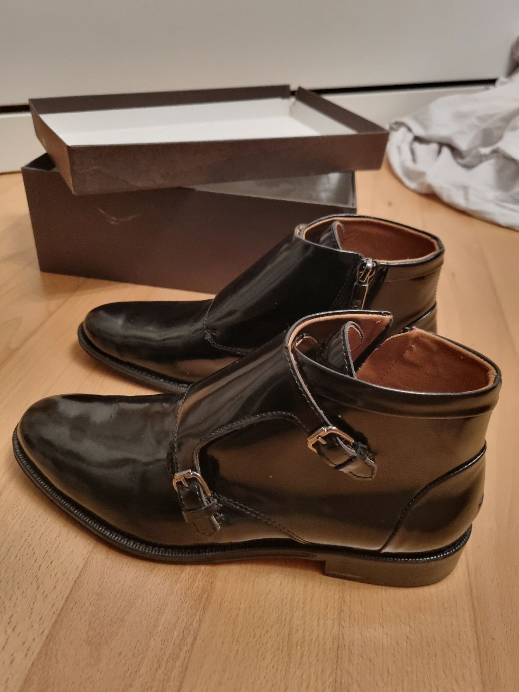 Navyboot Scarpe da donna: NAVYBOOT - Lacklederschuh – Nuovo (secondo la descrizione) da Schöftland venduto da kosi86