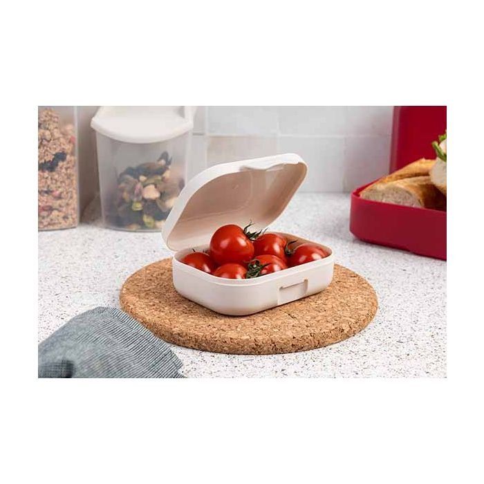 Contenitori & Simili: AMUSE BASIC Snackbox rund 112x110x40 SAND – Nuovo e nell'imballaggio originale da Reichenburg venduto da burlethe