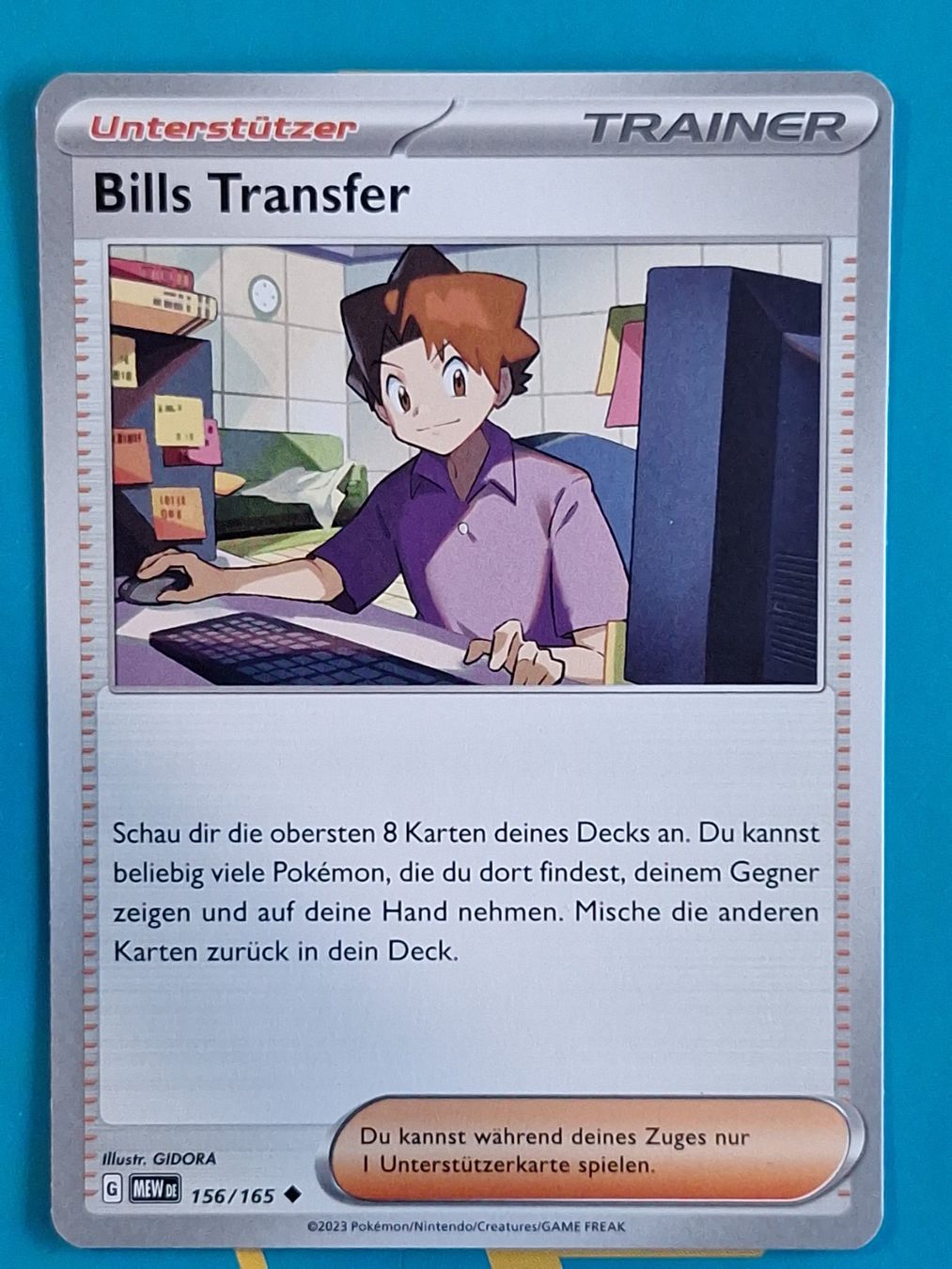 Pokémon Sammelbilder & Trading cards: Bills Transfer - Mew 151 - #2.8 – Gebraucht aus Altstätten SG von GGsGameshop