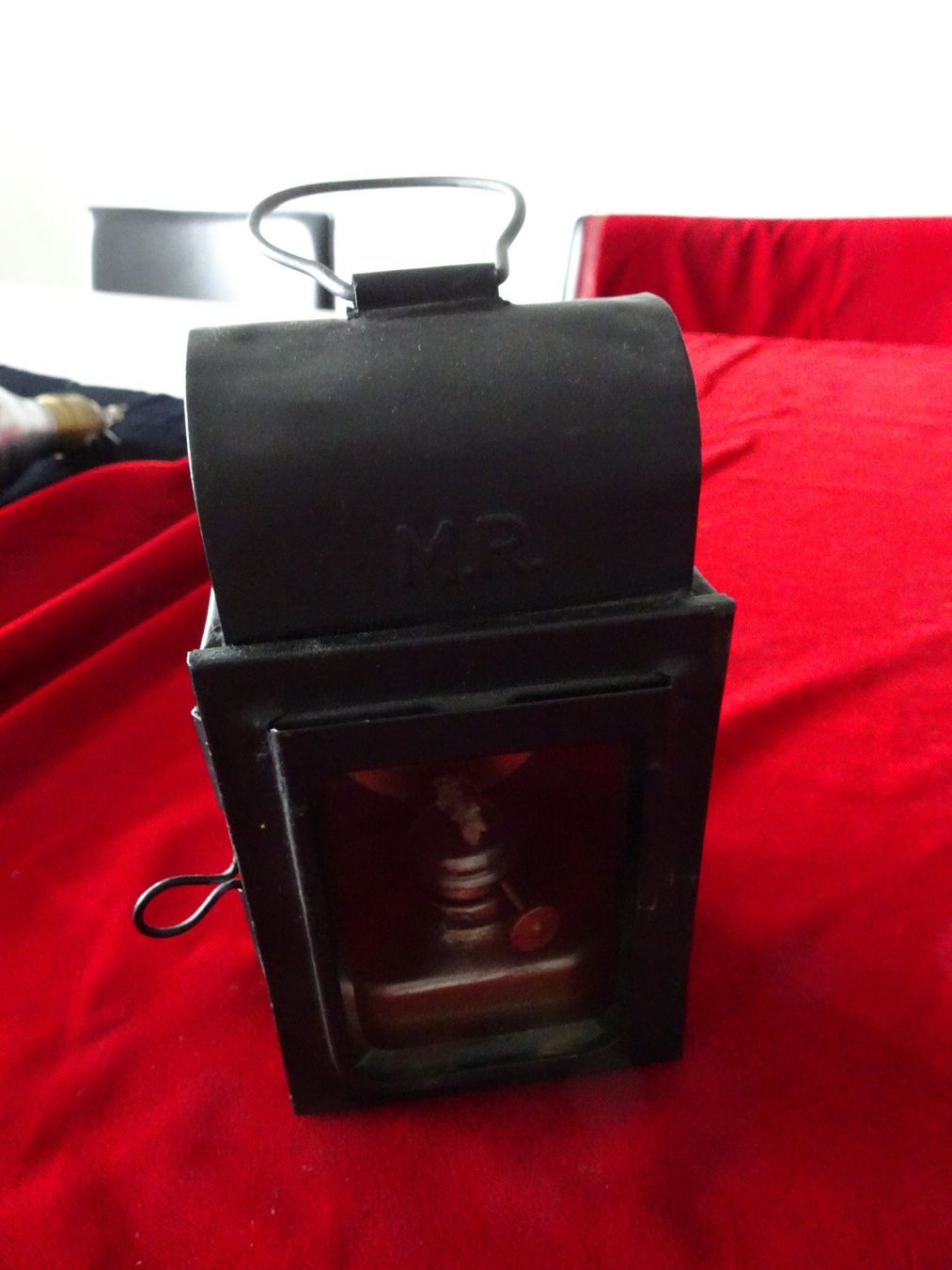 Lampade: antike schwarze Laterne mit Oelbrenner – Usato da Vitznau venduto da Mina60 1