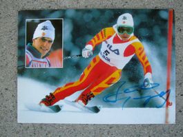JOEL GASPOZ (CH) SKISTAR AUTOGRAMMKARTE