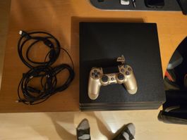 Ps4 Pro mit Firmware 12.02 & allen Kabel und 1Controller 