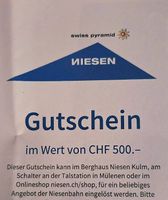Nisen Gutschein 500 Fr.