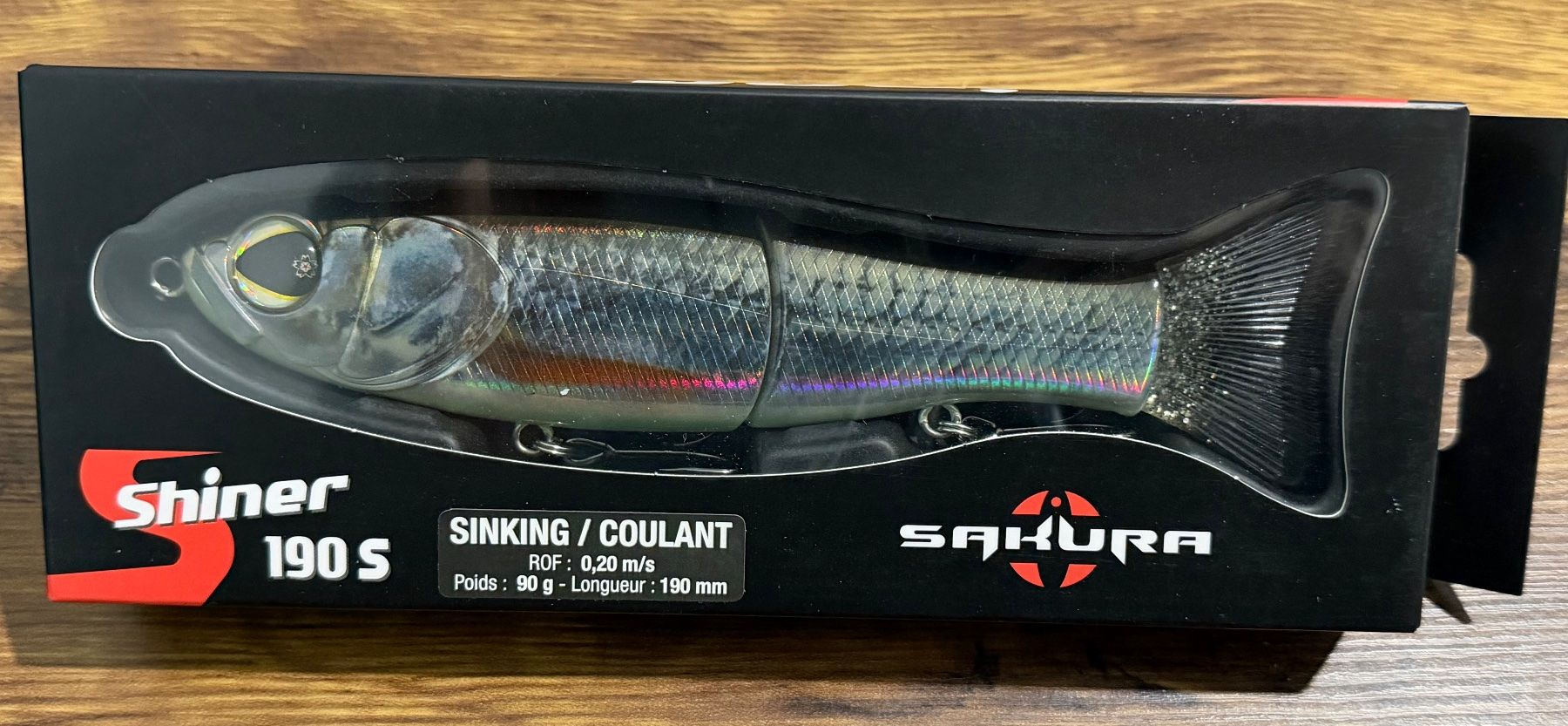 Esche: Sakura S-Shiner 190 - Swimbait – Nuovo e nell'imballaggio originale da Widnau venduto da Fishingtackle_Oggy
