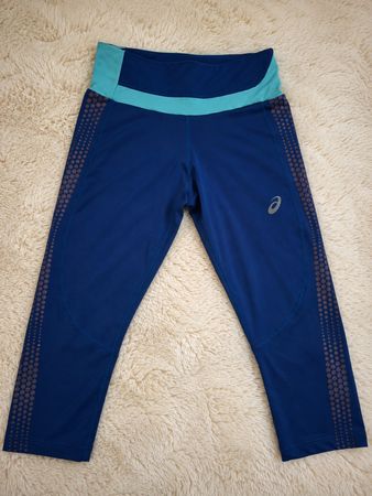 Asics MotionDry Legging 3/4  bleu T. XS