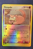 Pokemon Card Slowpoke Reverse Holo team magma team acqua ENG