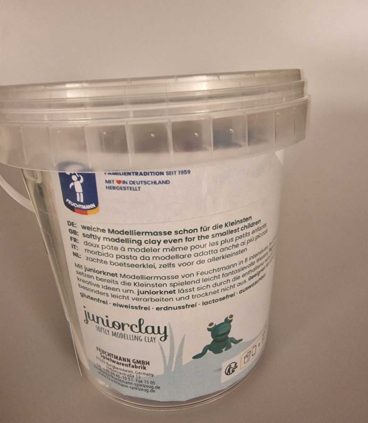 Giocattoli: Junior Knete Modelliermasse Kneteimer Set ab 2+ NEU – Nuovo e nell'imballaggio originale da Oberuzwil venduto da aseinkaufswelt 2