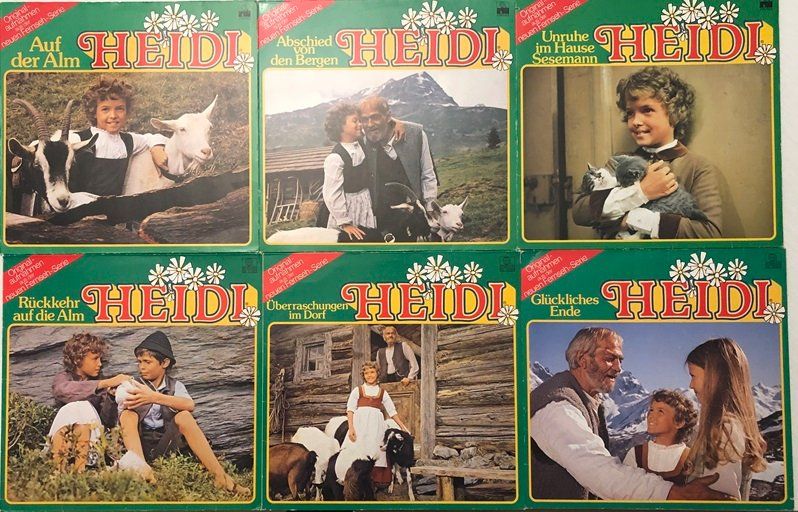 Schallplatten: 6 LPs Heidi – Gebraucht aus Grüningen von azulmarron