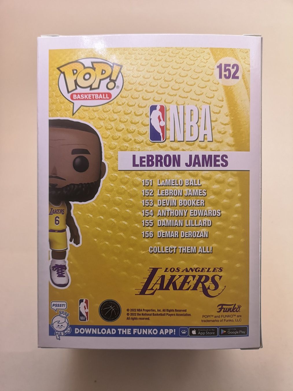 Funko Figuren: Funko Pop LeBron James #152 – Neu und originalverpackt aus Riehen von _TheCollectorShop_ 1