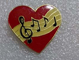 Ansteckpin 258: Love Music