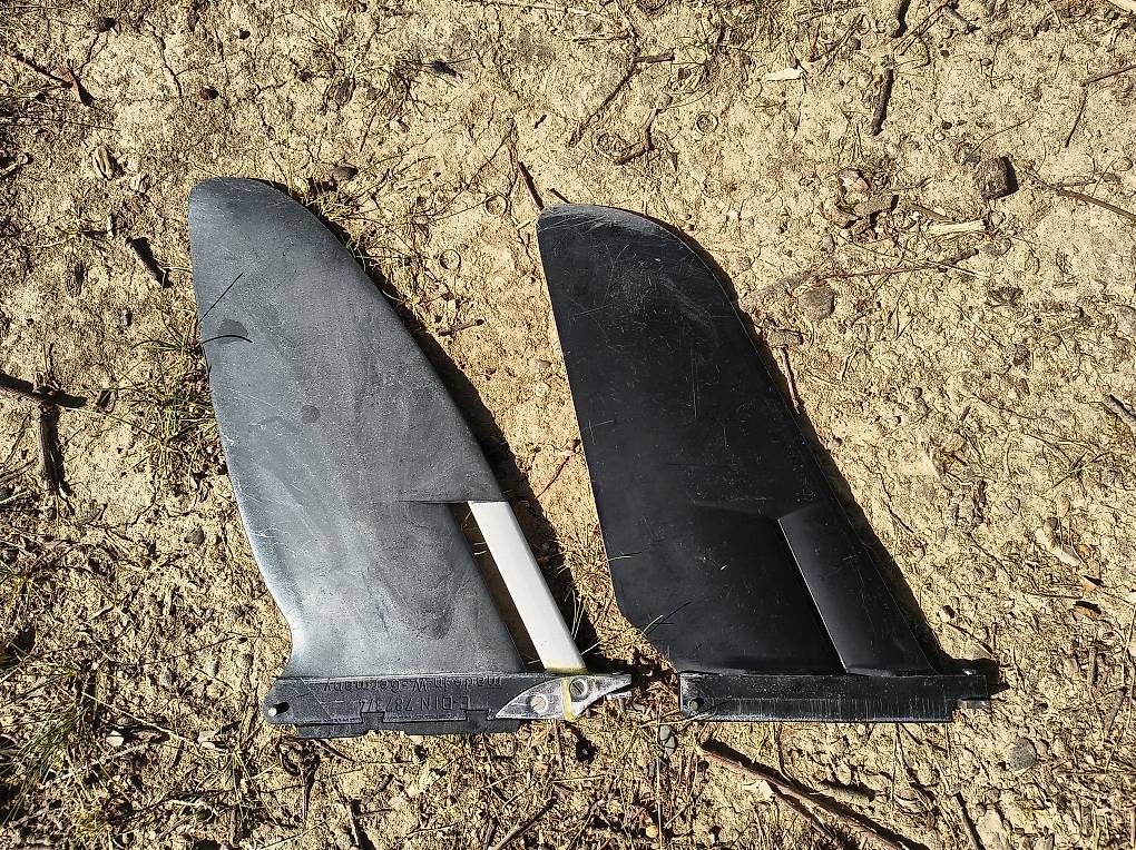 Planches de surf: Ailerons / dérives windsurf – D'occasion à Bernex par Marc766 1
