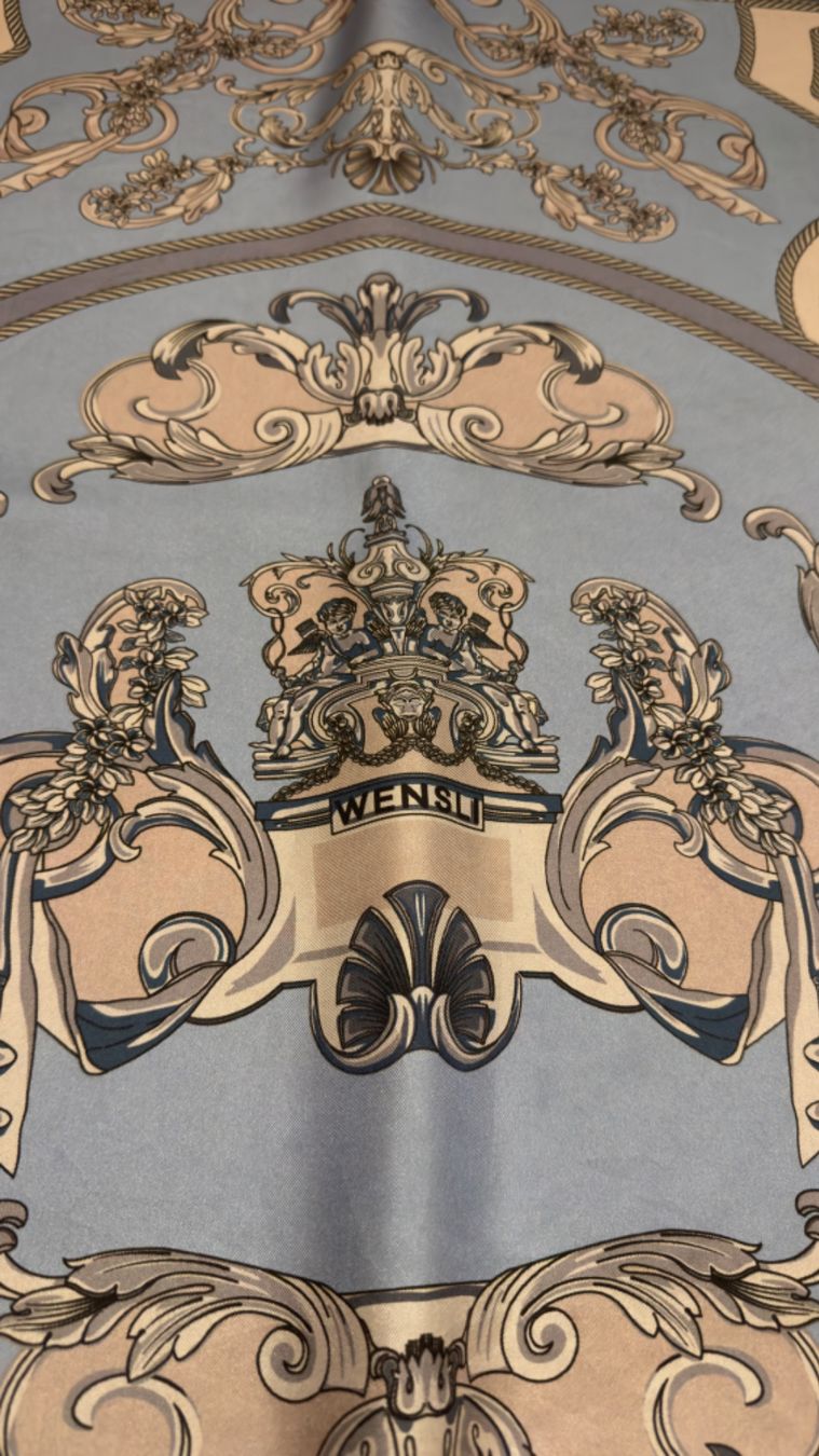 Foulard & Sciarpe: Original WENSLI Seidentuch Schal wunderschöne Farben – Nuovo (secondo la descrizione) da Faulensee venduto da Liebes_Kind_2019 1