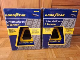 2 x Unterstellbock Goodyear NEU