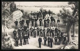 Zürich, Musikkapelle der Stadt m. ihren