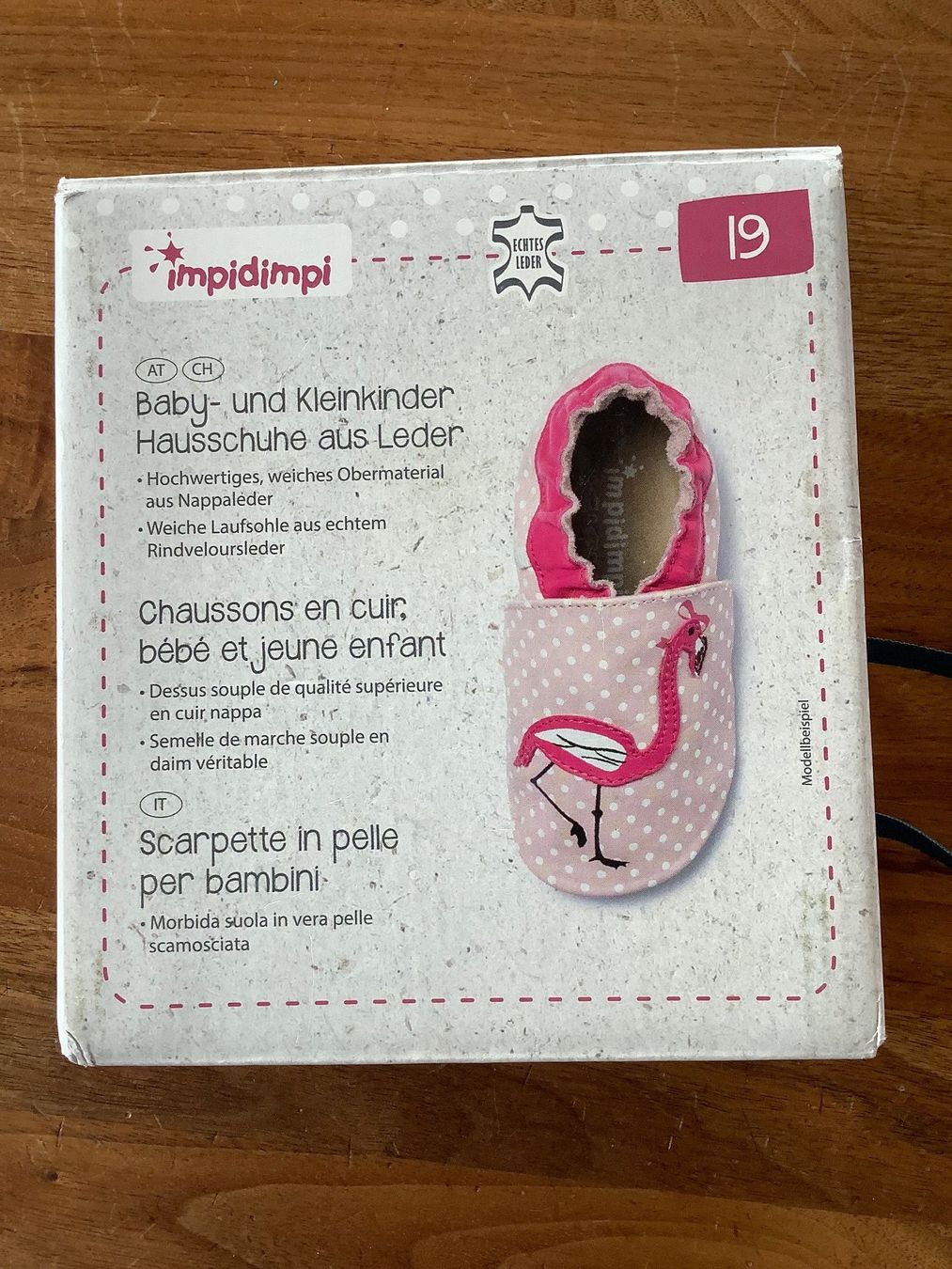 Scarpe per ragazzi: Kinder Lederfinkli Mädchen Grösse 19 – Usato da Ursenbach venduto da dia24 1