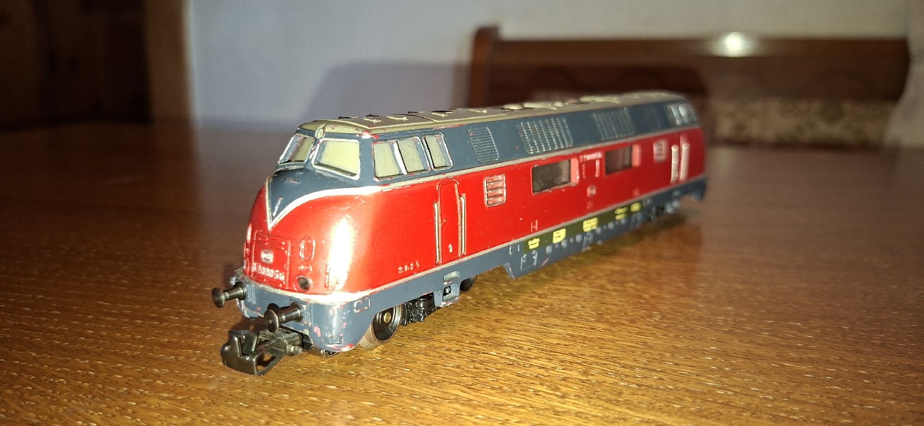 Märklin Modellini di ferrovie: H0 Märklin AC Analog DB V200 056. – Difettoso da Pfäffikon ZH venduto da gub_2j76