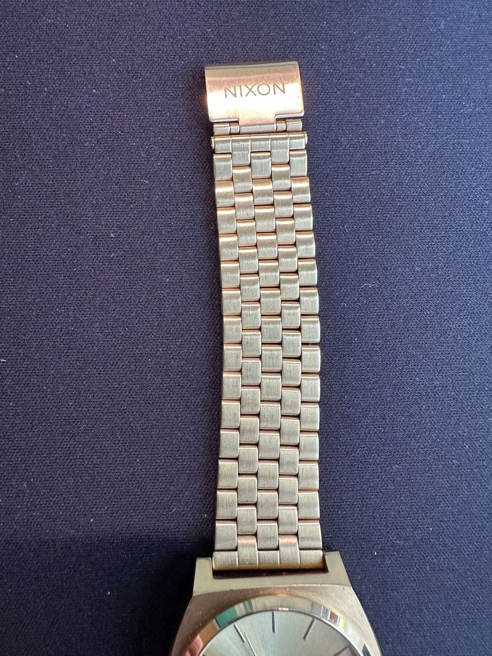 Nixon Orologi: Nixon Time Teller Uhr - Gold – Usato da Grenchen venduto da redstar03 5