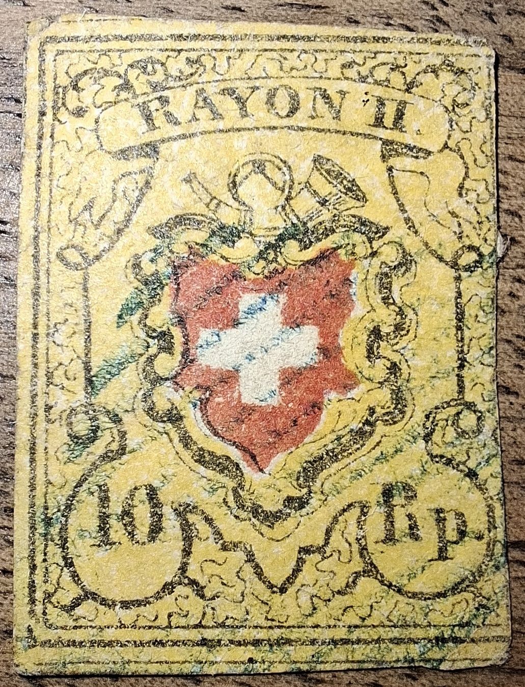 Alle Briefmarken: Rayon 16II Typ 25 E - LU Mängel – Gebraucht aus Balgach von SIMEON27