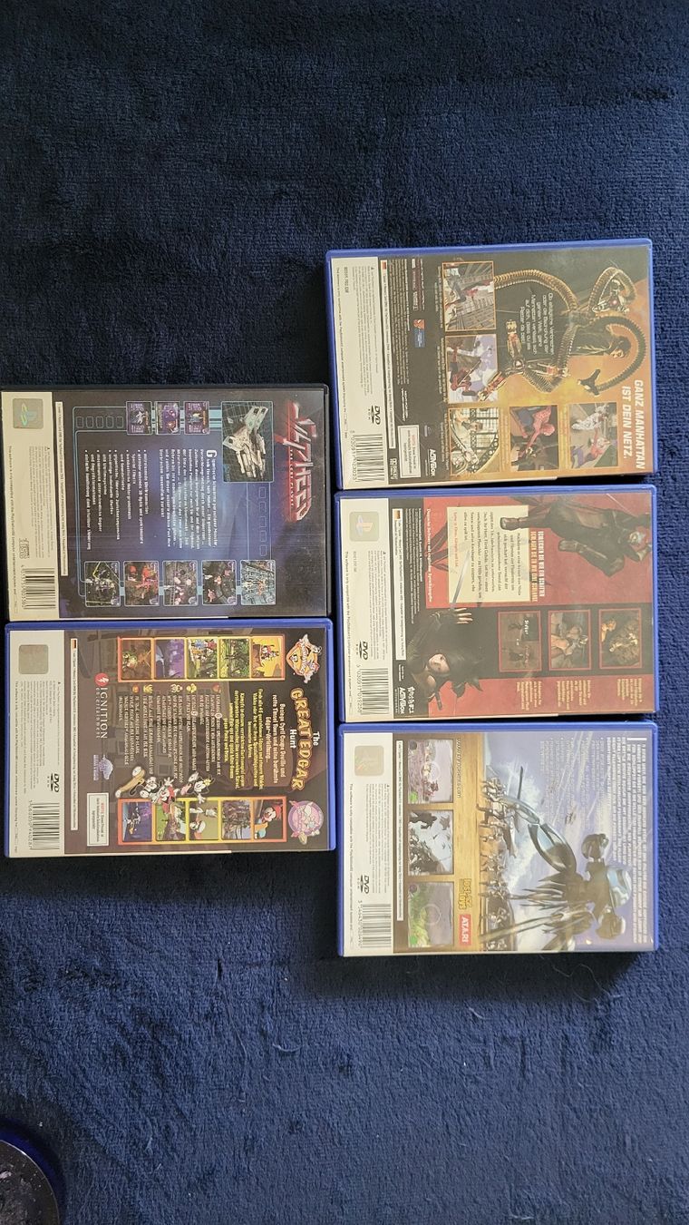 Giochi: Playstation 2 Spiele Sammlung 5x Top. – Nuovo (secondo la descrizione) da Biel/Bienne venduto da Retrohr 4
