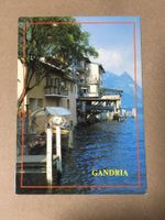AK Gandria Tessin Lago di Lugano mit Landungssteg