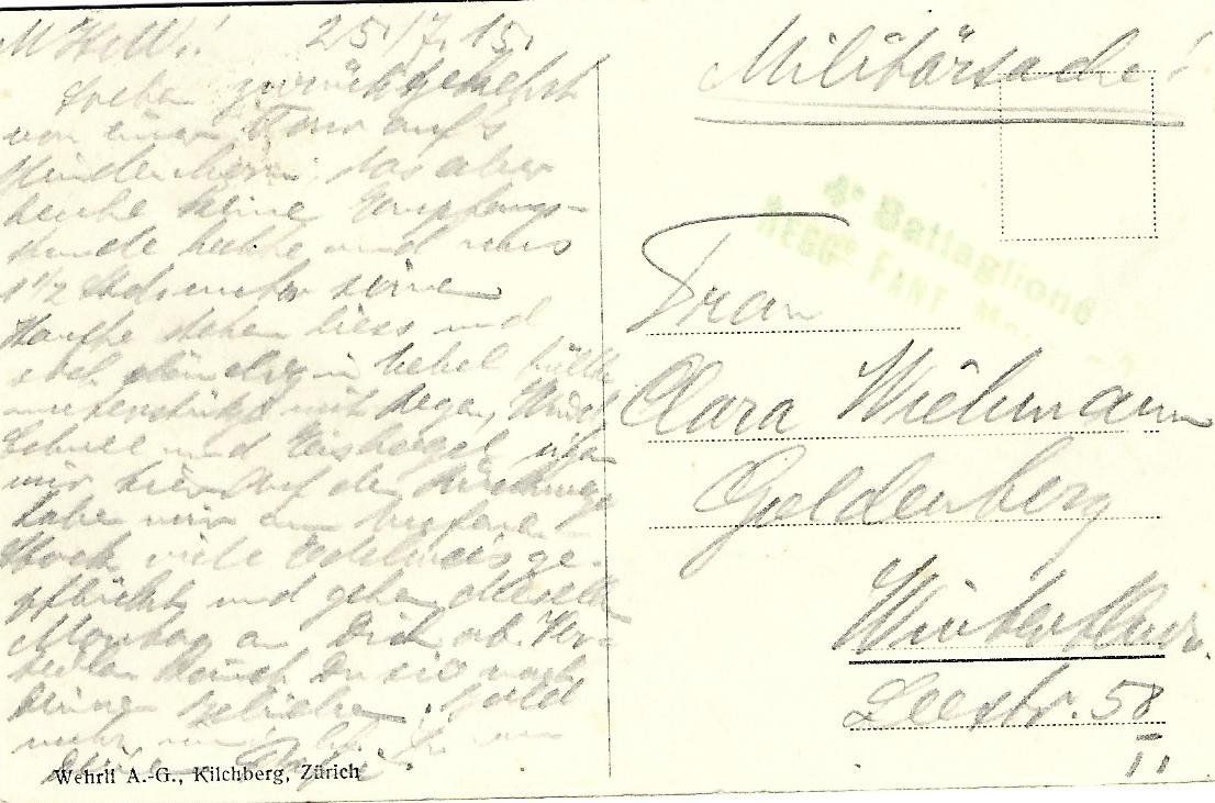 Cartoline postali: Val Bedretto All Aequa – Usato da Wetzikon ZH venduto da Brulu100 1