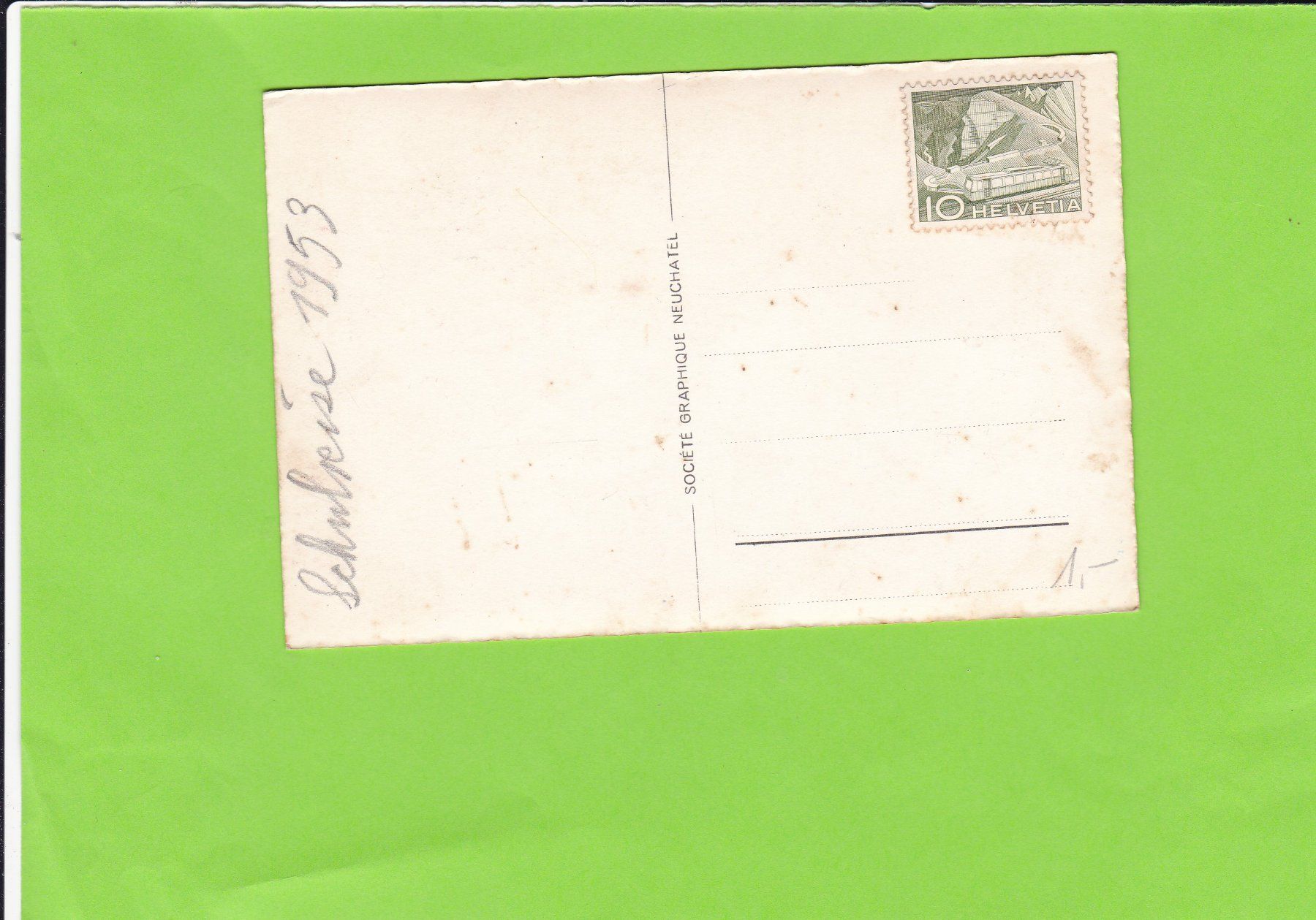 Cartoline postali: St. Petersinsel-Gutsbetrieb – Usato da St. Peterzell venduto da neckertal 1