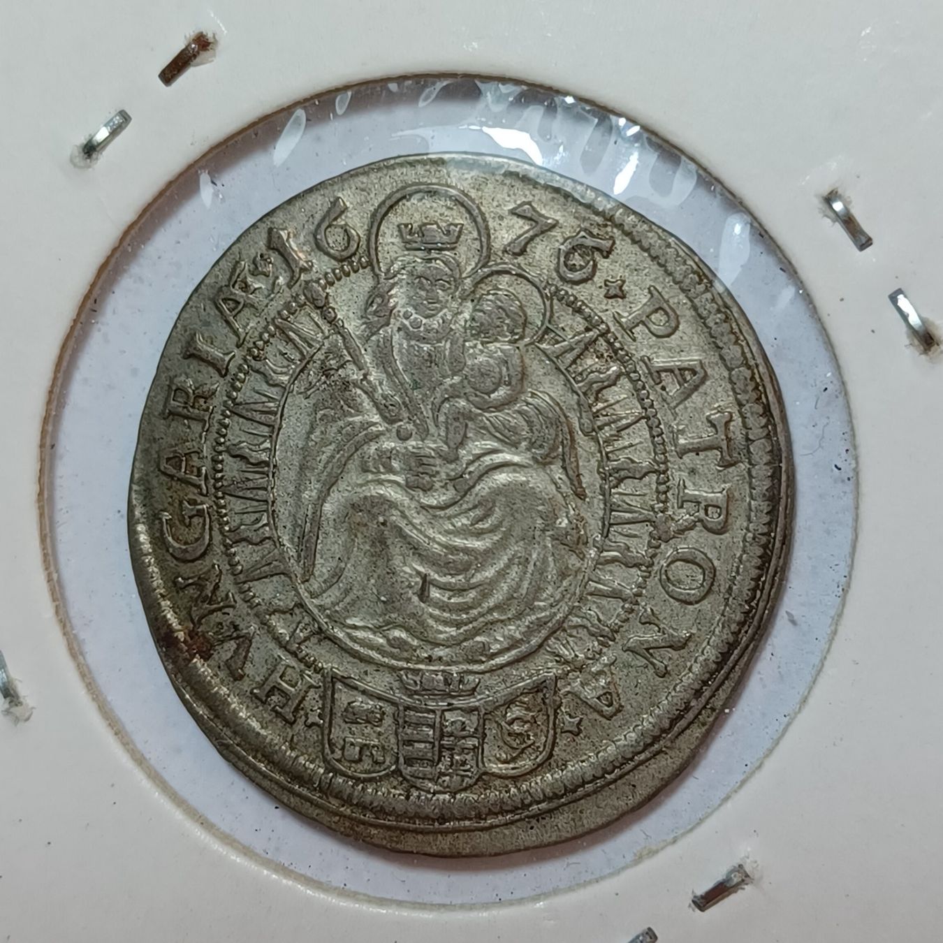 Tutti le monete: 6 Kreuzer 1676 Ungarn – Usato da Pfäffikon ZH venduto da Welt_Muenzen 1