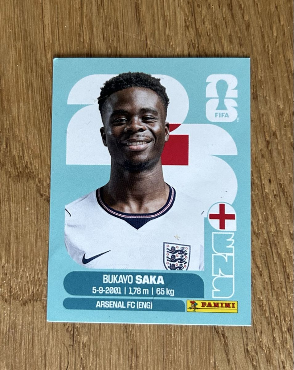 Panini Carte collezionabili: FIFA WM 2026 ENG17 Saka – Usato da Biel/Bienne venduto da pau_fg6x