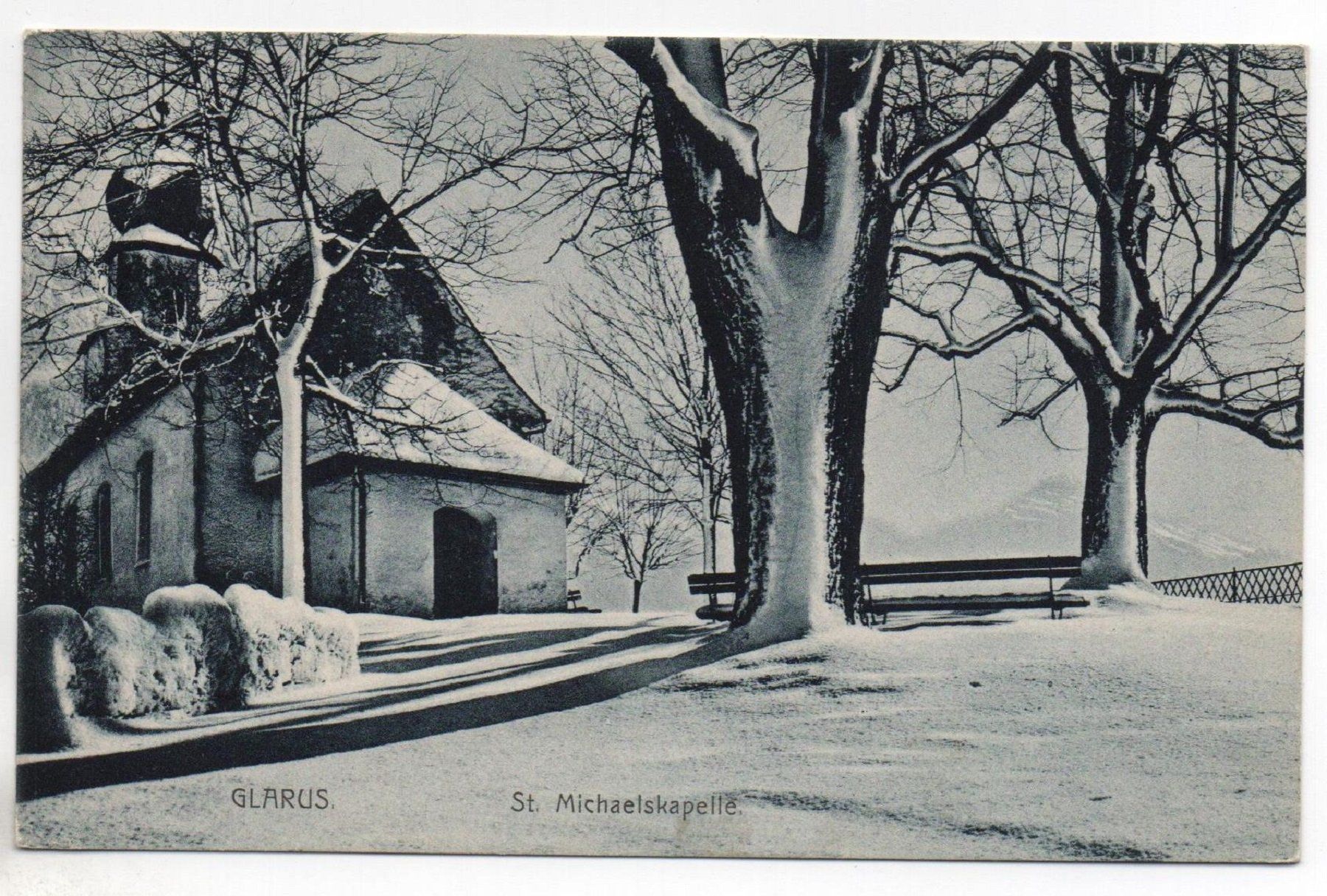 Cartes postales: GLARUS St. Michaelskapelle – D'occasion à Jona par philajona