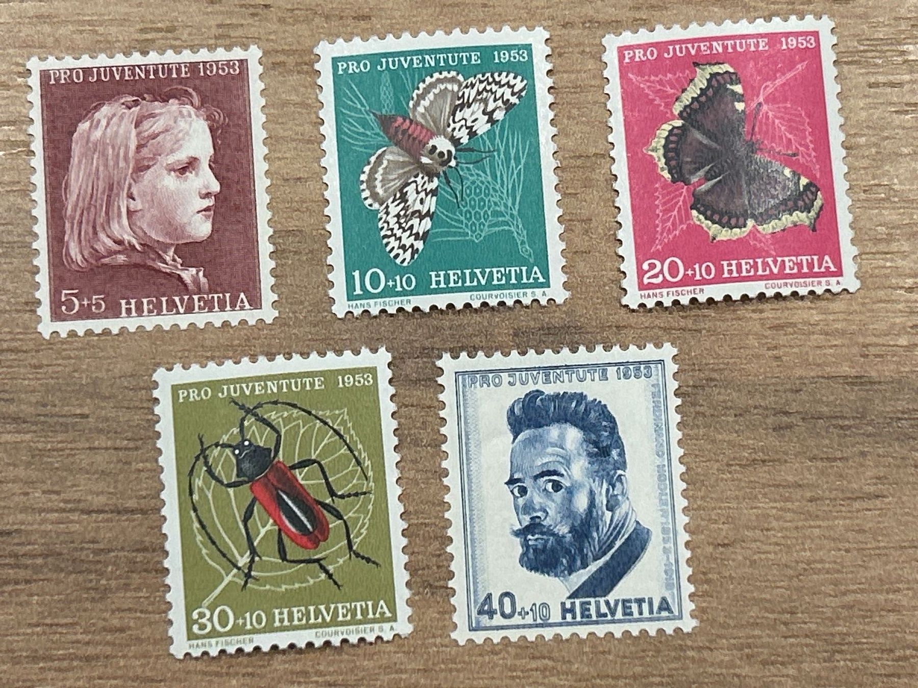 Tutti i francobolli: Briefmarke - Schweiz - Pro Juventute 1953 - postfrisch – Nuovo (secondo la descrizione) da Villnachern venduto da RicardoMary