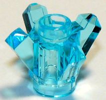 Lego 10xKristall (11127) trans. hell blau