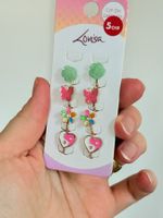Lot de 8 clips d'oreilles Lovisa