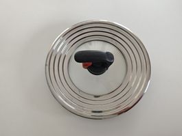 Pfannendeckel - Stufendeckel mit Dampfventil, 16-24cm