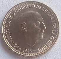 SPANIEN - ESPAÑA - 1 PESETA 1966 * 73 - UNZIRKULIERT