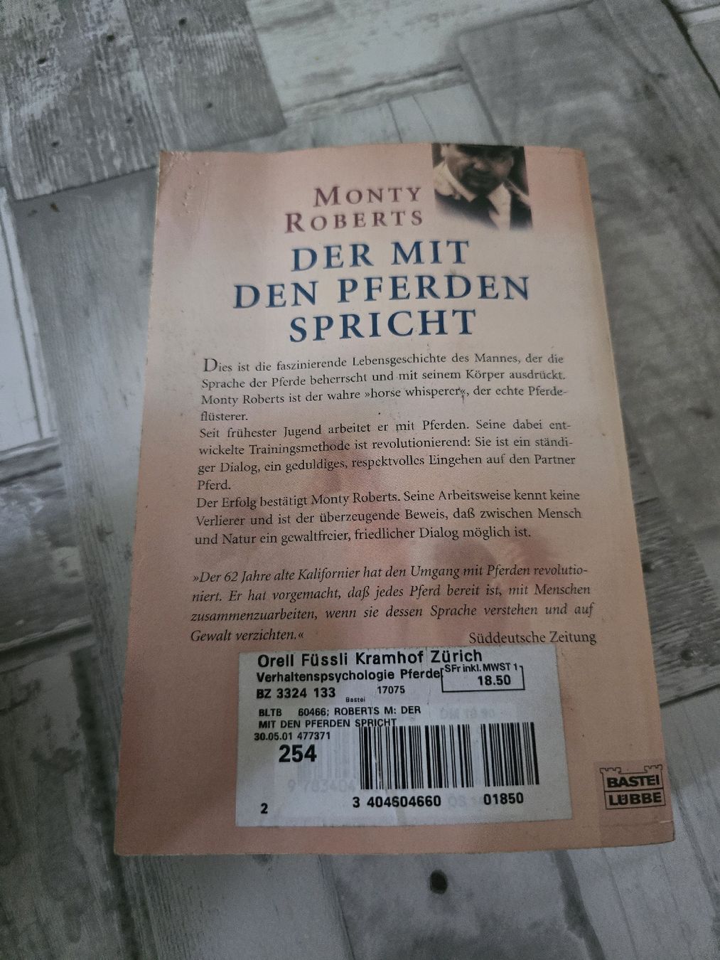 Libri: Monty Roberts - Der mit den Pferden spricht, Buch  – Usato da Zürich venduto da Sterdli 1