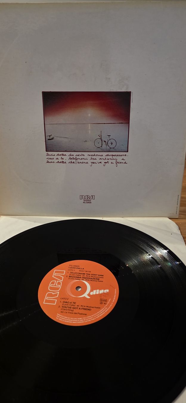 Vinyles: Lucio Dalla Vg 1981 – D'occasion à Yvonand par RF-VINYL 2