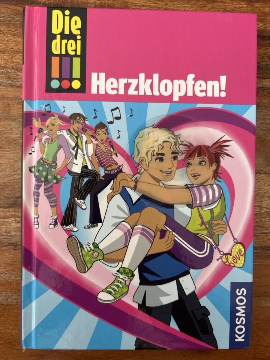 Bücher: Buch Die drei !!! - Herzklopfen  – Gebraucht aus Gümmenen von Duke1976