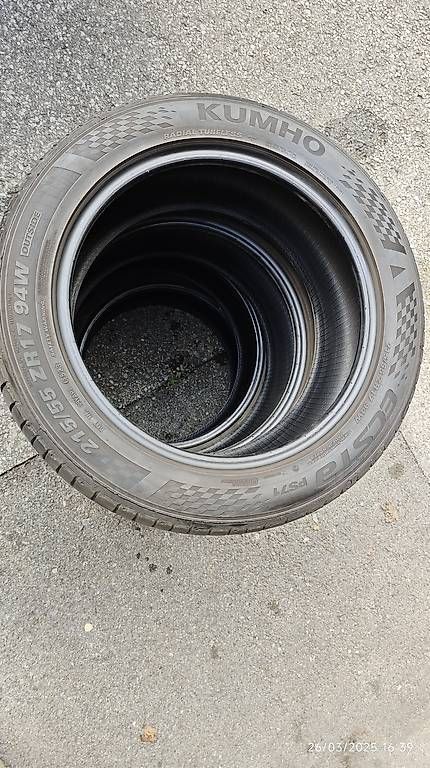 Pneumatici & Ruote complete: 215-55-17 gomme Kumho ecsta ps71  – Usato da Taverne venduto da mar_v68c 1