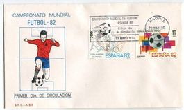 Ersttagsbrief "Fussball". Spanien