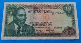 Kenya: 10 Shillings 1976, S