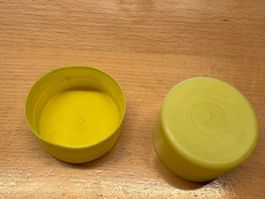 16 Stück Geberit Spülkasten Revisionsdeckel Gelb, Neu, Ø56mm