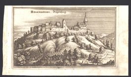 Regensberg Kupferstich von Merian