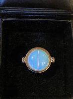 Swatch Ring Mondstein und Edelstahl Gr. 7 (56)