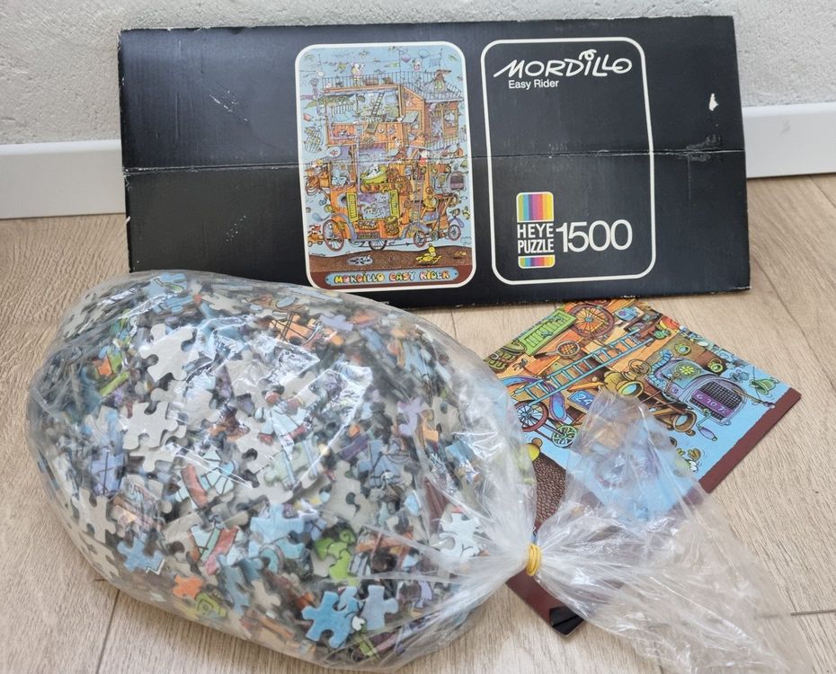 Puzzle 1500 Mordillo Easy Rider Heye (Gebraucht) in Naters für CHF 29 ...